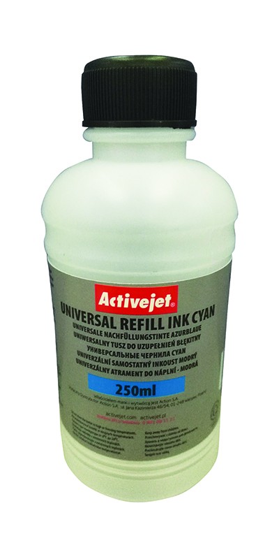 Cerneala refill color universala 250 ml Galben - imagine 4